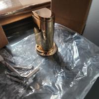 FERMAPORTA DA PAVIMENTO IN OTTONE