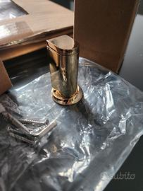 FERMAPORTA DA PAVIMENTO IN OTTONE