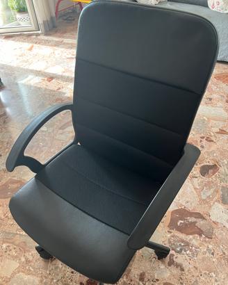 Sedia girevole renberget ikea nero