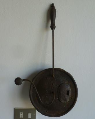 Tostatrice manuale per caffè e cereali antica