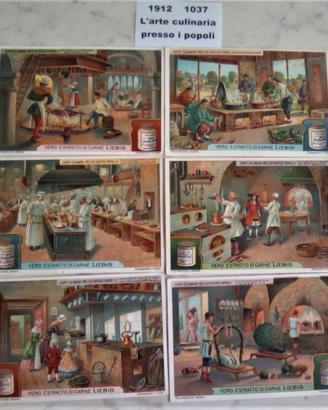 Figurine Liebig 8 serie italiane ultime rimaste