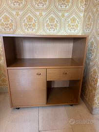 Mobiletto-Console in legno 