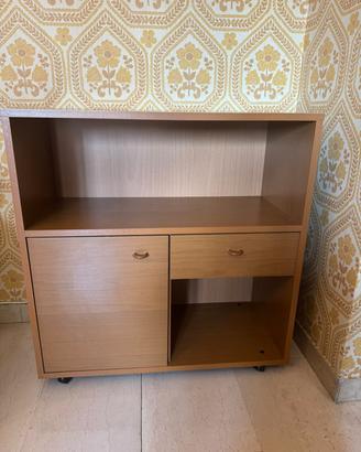 Mobiletto-Console in legno 