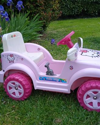 Macchina Elettrica di Hello Kitty come nuova!!