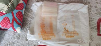 Sacchetti conservazione latte 250ml