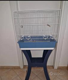 Gabbia Imac con Supporto a rotelle