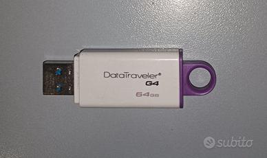 Chiavetta USB 3.0 64gb Kingston