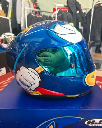 Casco HJC RPHA11 SONIC SEGA MC2 TAGLIA: S