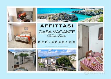 Casa a 200m dal mare di Castro Marina