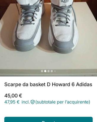 Scarpe basket Adidas D Howard a 6