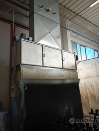 Estrattore a secco per verniciatura