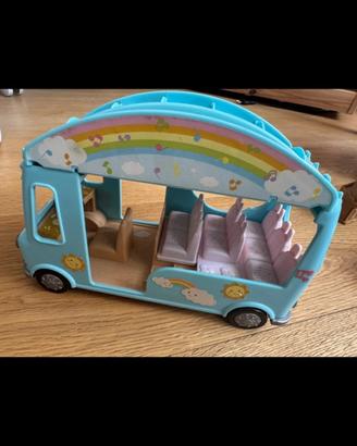 Sylvanian bus arcobaleno