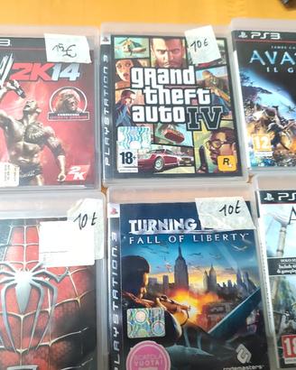giochi per PS 3/2 PSP Xbox 360