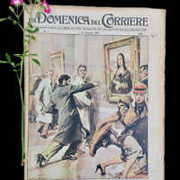 La Domenica del Corriere 13 gennaio 1957 Gioconda