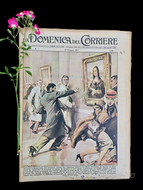 La Domenica del Corriere 13 gennaio 1957 Gioconda