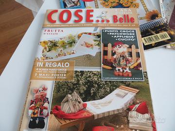 riviste  e schemi per punto croce