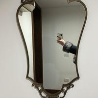 Coppia specchi in ferro battuto