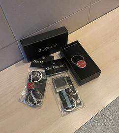Set di tre portachiavi del brand Gio Cellini