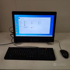 Computer pc all in one 20" Intel i5 ssd windows 10