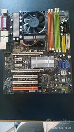 MoBo Scheda Madre PC con CPU e RAM