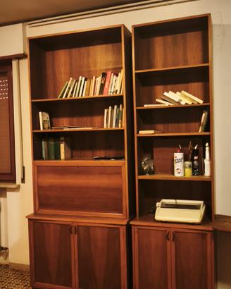 libreria con scrittoio