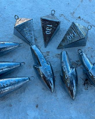 Piombi da surf casting mix nuovi