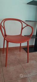 6 Sedie Rosse