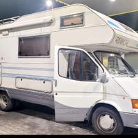 Ford Transit 2.5 turbo gemellato Rimor brig 660