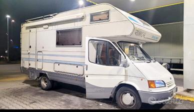 Ford Transit 2.5 turbo gemellato Rimor brig 660