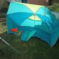 7 canne da pesca e attrezzature varia.