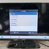 Monitor TOSHIBA 24E1653DG 24 Pollici
