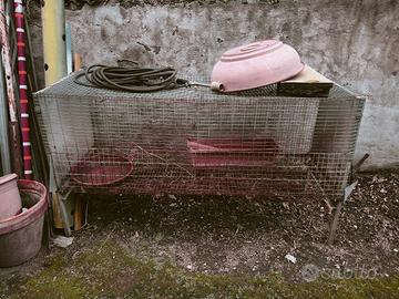 Conigliera in metallo No Fluke 