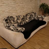 Divano in tessuto sfoderabile 4 posti