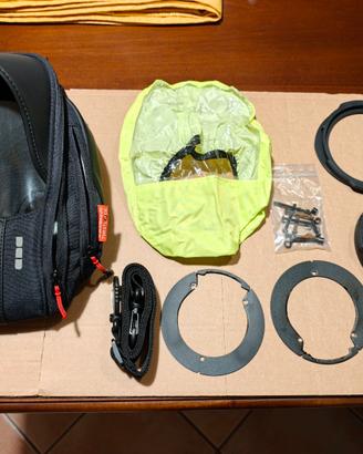 Borsa moto da serbatoio T13 Twistlock 2.5L Nero