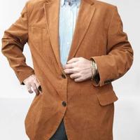 Giacca Blazer in tessuto velluto a coste vintage