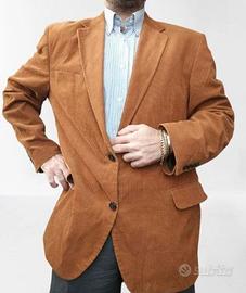 Giacca Blazer in tessuto velluto a coste vintage