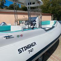 STINGHER 8 mt YAMAHA 150 x2 4t. TUBOLARI NUOVI