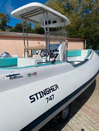 STINGHER 8 mt YAMAHA 150 x2 4t. TUBOLARI NUOVI
