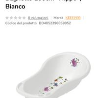 Vasca per bagnetto neonati