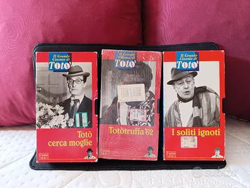 Lotto 3 VHS Totò - Il Grande Cinema di Totò