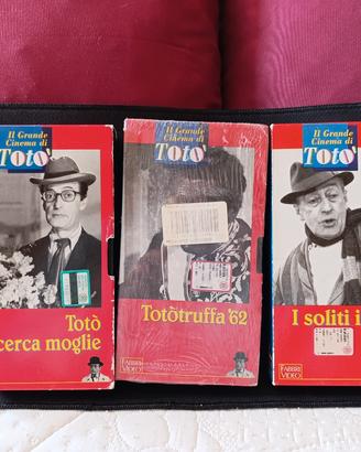 Lotto 3 VHS Totò - Il Grande Cinema di Totò