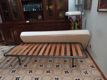 Rete letto singolo doghe in legno