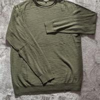 Maglioncino Cranberry Jeans girocollo verde