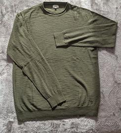 Maglioncino Cranberry Jeans girocollo verde