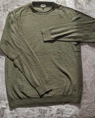 Maglioncino Cranberry Jeans girocollo verde