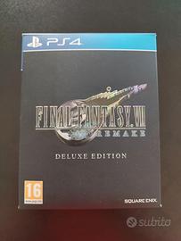 Final Fantasy 7 Remake Deluxe Edition con gadget