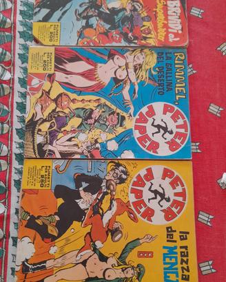 6 fumetti  erotici  peter  paper anni 70 5 euro