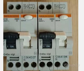 19275+19276 MERLIN GERIN SCHNEIDER ELECTRIC C40a V