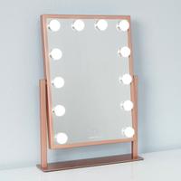 specchio con luce dimerabile