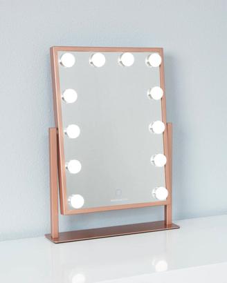 specchio con luce dimerabile